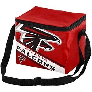 FOCO Atlanta Falcons NFL Big Logo Stripe 12 Pack Cooler Bag